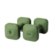 SafeGrip Dumbbells, Anti-Slip, Anti-Roll, Thick Handles, Free Weights, Square Dumbbells for Secure Workouts at Home, Weightlifting, and Personal Training