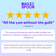 MAGIC SPOON Treats - High Protein, Low Carb, Keto Friendly, Low Sugar, Gluten Free, Crispy Protein Bar Cereal Bar, On-The-Go Healthy Snack (8 Chocolate PB Bars, 8 Marshmallow Bars)