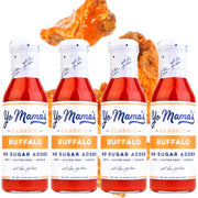 Yo Mama's Foods Keto Classic Ketchup – Pack of (2) - Zero Calorie, No Sugar Added, Low Carb, Vegan, Gluten Free, Paleo Friendly, and Made with Whole Non-GMO Tomatoes!