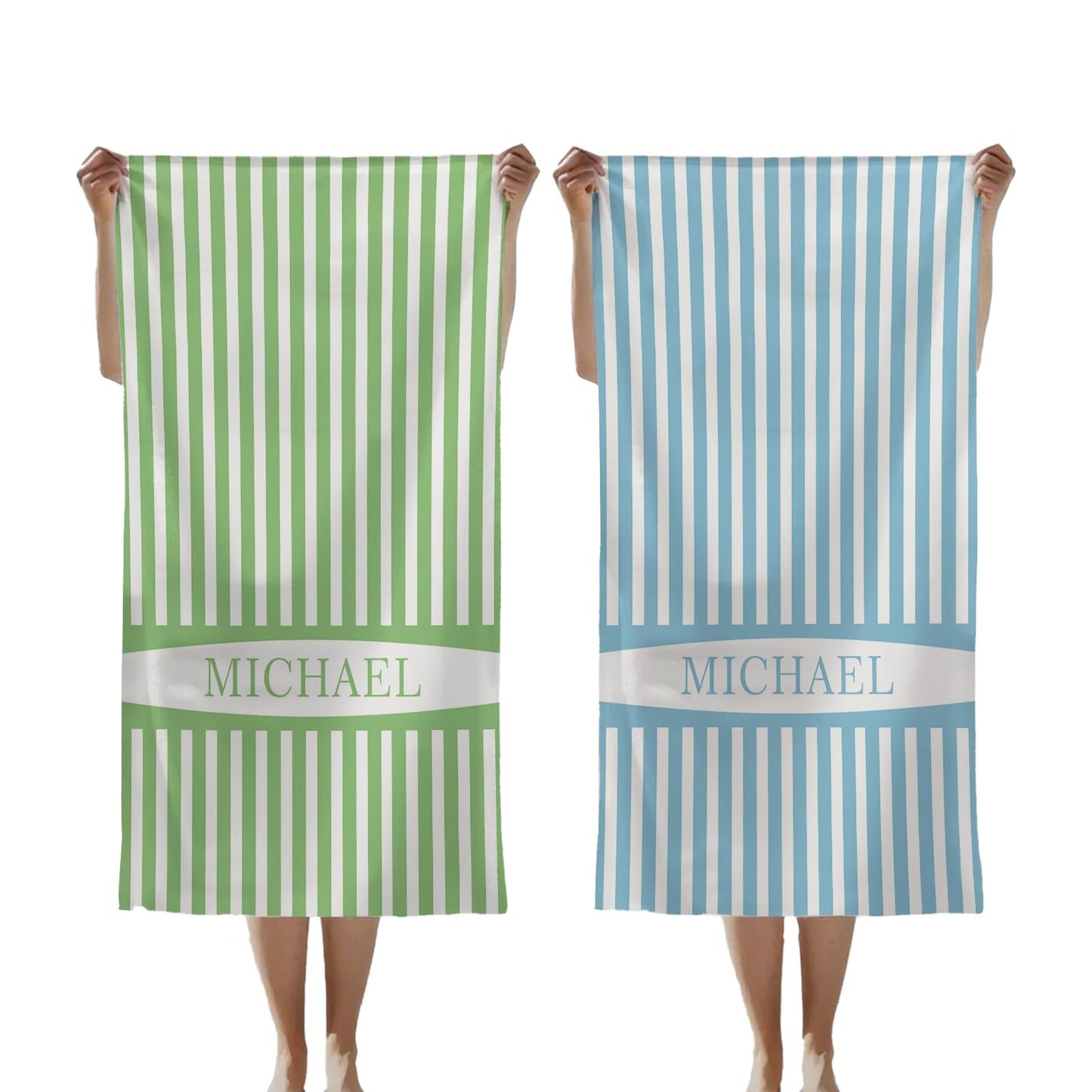 Custom Beach Towel Personalized Beach Towels Sand Free Quick Dry Pool Towels Custom Summer Beach Towels for Adults Dock and Bay Oversized Beach Camping Towels Travel Vacation Essentials Gift