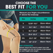 Modvel Compression Knee Brace for Women & Men, 2-Pack Knee Brace for Running Knee Pain, Knee Support Compression Sleeve, Workout Sports Knee Braces for Meniscus Tear, ACL & Arthritis Pain Relief