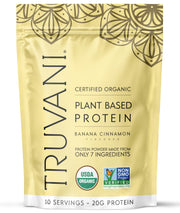 Truvani Vegan Pea Protein Powder | Vanilla | 20g Organic Plant Based Protein | 18 Servings | Keto | Gluten & Dairy Free | Low Carb | No Added Sugar