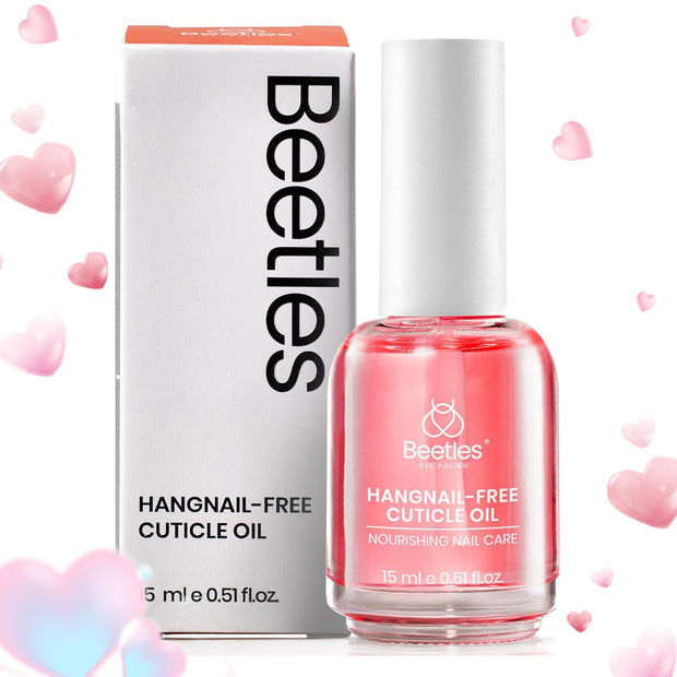 Beetles Cuticle Serum for Nail 20ml Nail Care Cuticle Repair Oil with Jojoba Oil & Vitamin E Nail Growth Remedy for Damaged Skin & Thin Nails Spa and Hand Manicure Essentials Gift For Women Girls