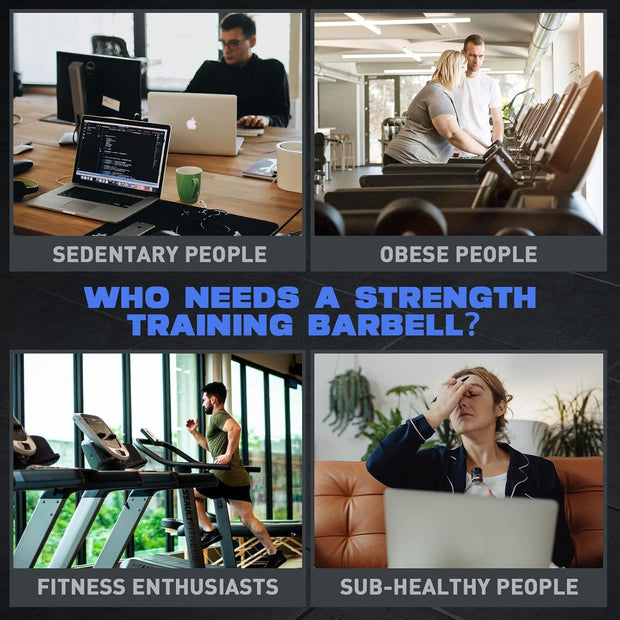 Olympic EZ Curl Barbell Bar, 47" EZ Curl Bar for Weight Lifting, Biceps, triceps, Back/Leg Muscle Group exercise,Chrome Curling Bar for 2 Inch Weight Plates,with 2 Spring Collars