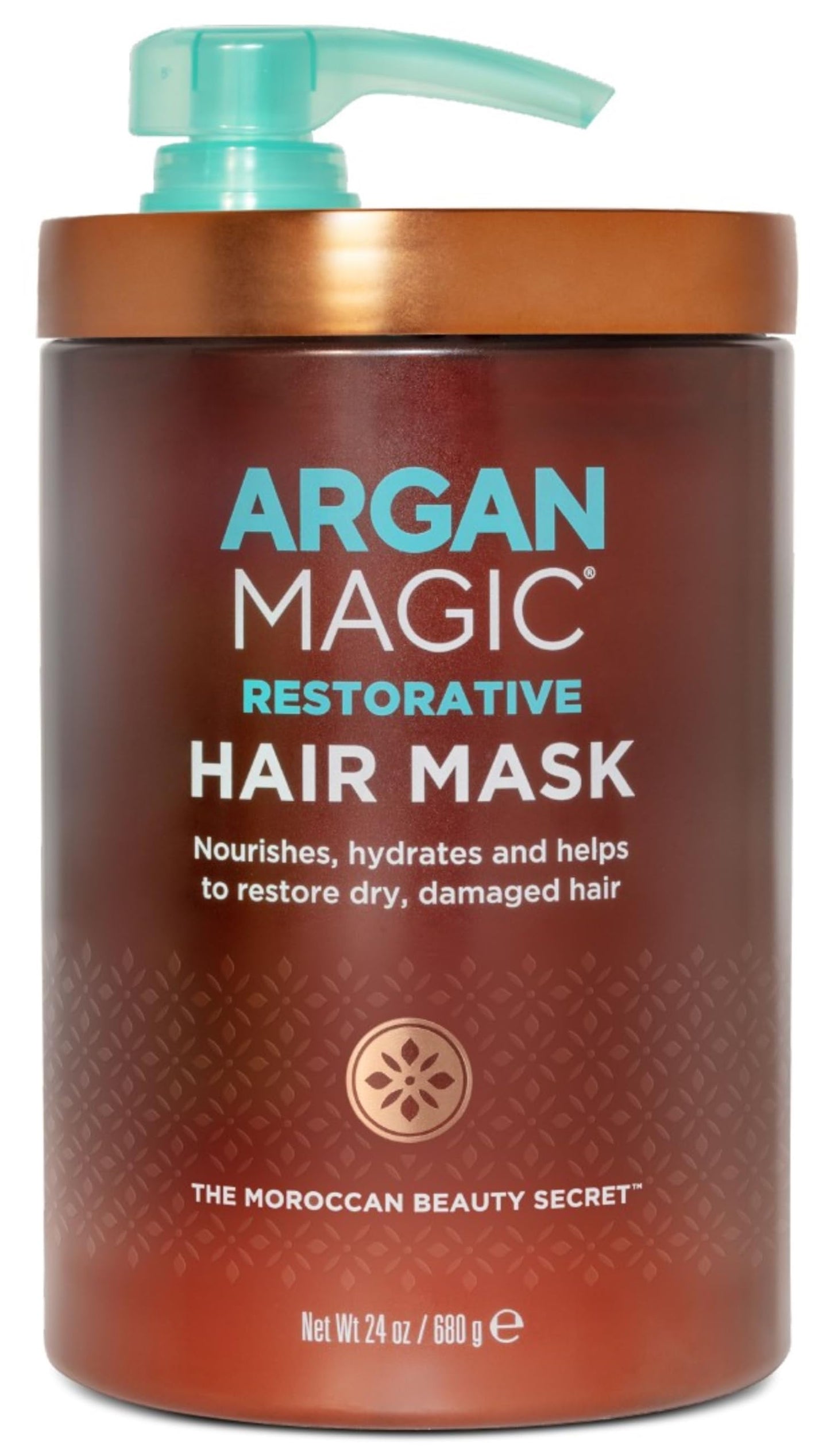 Argan Magic Restorative Hair Mask - Protein Rich Conditioning Hair Mask that Hydrates, Restores And Repairs Damaged Hair | Made in USA, Paraben Free, Cruelty Free (12 oz)