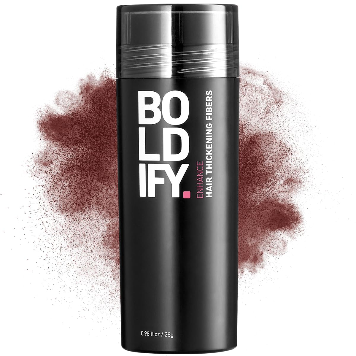 BOLDIFY Hair Fibers (12g) - Fill In Thinning and Fine Hair for an Instantly Fuller, Thicker Look - 14 Shades for Women & Men - Dark Brown