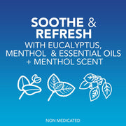 Vicks VapoRub, Original, Cough Suppressant, Topical Chest Rub & Analgesic Ointment, Medicated Vicks Vapors, Relief from Cough Due to Cold, Aches & Pains, 1.76oz each (pack of 3)