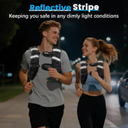 Weighted Vest for Woman Men, 6lb/8lb/12lb/16lb/20lb/30lb Weight Vest with Reflective Stripe, Weight Vests Adjustable for Walking, Weight Loss, Training, Running