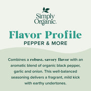 Simply Organic Italian Seasoning, 0.95 Ounce, Organic Herbs, Oregano, Majoram, Thyme, Rosemary, Basil, Sage, Kosher, NonGMO
