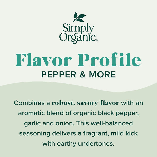 Simply Organic Italian Seasoning, 0.95 Ounce, Organic Herbs, Oregano, Majoram, Thyme, Rosemary, Basil, Sage, Kosher, NonGMO