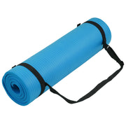 Yoga Mat, 1/2-Inch Extra Thick High Density Exercise Mat, Anti-Tear Exercise Yoga Mat with Carrying Strap, Suitable for Various Yoga Exercises