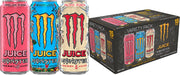 Monster Energy Juice Monster Variety Pack, Pipeline Punch, Mango Loco, Pacific Punch, Energy+Juice, Energy Drink, 16 Ounce (Pack of 15)