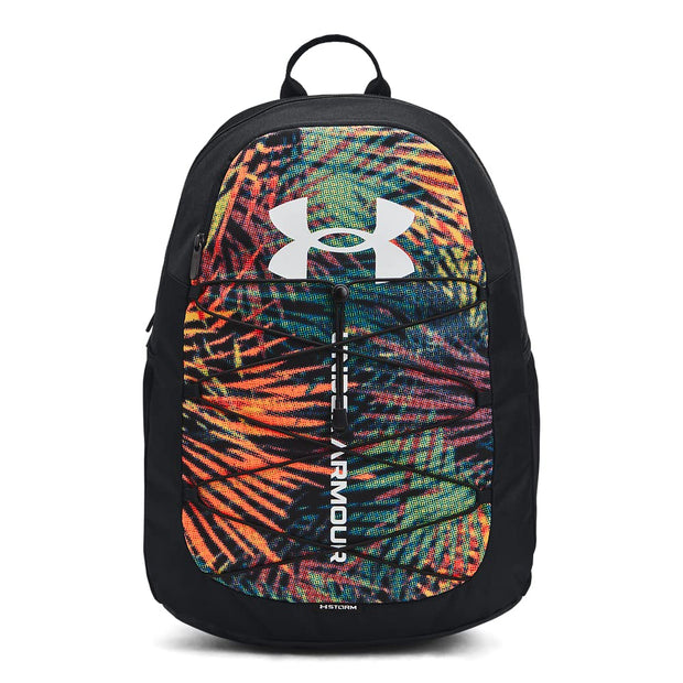 Under Armour Unisex-Adult Hustle Sport Backpack , Black (001)/Silver , One Size Fits All