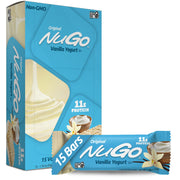 NuGo Protein Bar, Dulce De Leche, 15g Protein, Gluten Free, 15 Count