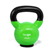 Yes4All Kettlebells Rubber Base, Kettlebell Set for Women, Strength Training Kettlebells Weights (10-65 lbs)