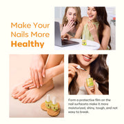 modelones Cuticle Oil for Nails, Natural Nail Oil for Growth and Strength Damaged Nails Vitamin E Revitalizing Essential Nail Oils Cuticle Care 15ml