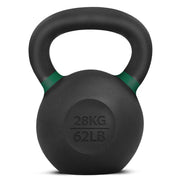 Yes4All Powder Coated Cast Iron Kettlebell Strength Training Kettlebells Weight Set for Full Body Workout, Home Gym