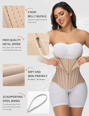 SHAPSHE Waist Trainer for Women Tummy Control Waist Cincher Corset Sport Workout Body Shaper Postpartum Belly Band Gym