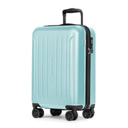 KYME Suitcase Hardshell With Double Spinner Wheels, PC+ABS TSA Lock Travel Luggage (Pink, 2Pcs Set(20"/24"))