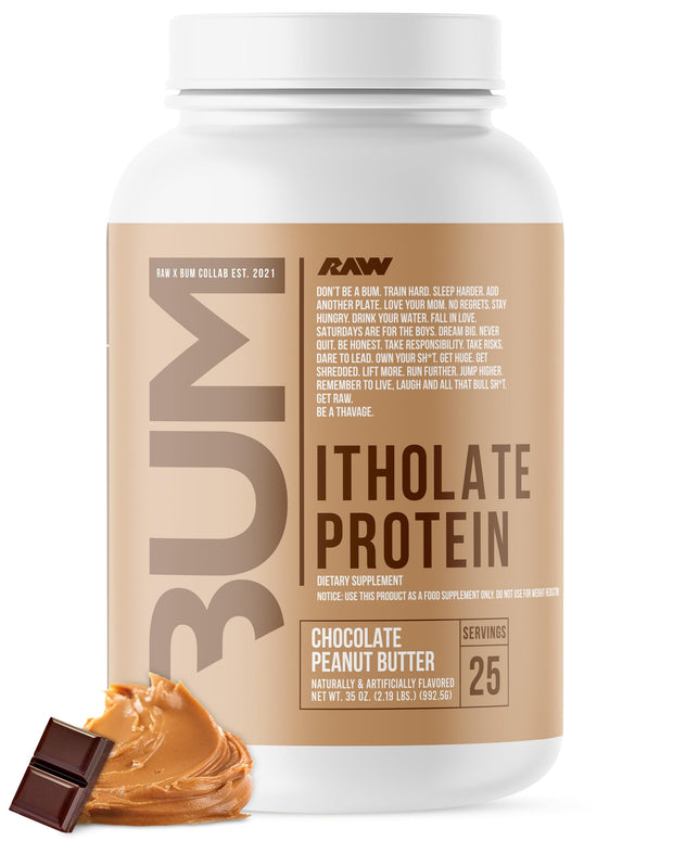 RAW Whey Isolate Protein Powder, Vanilla Oatmeal Cookie (CBUM Itholate Protein) - 100% Grass-Fed Sports Nutrition for Muscle Growth & Recovery - Low-Fat, Low Carb, Naturally Flavored - 25 Servings