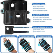 REVIX Wrist Ice Pack Wrap for Carpal Tunnel, Reusable Gel Ice Pack for Hand Relaxation, Cold Compress, Enhancing Comfort and Soothing Fatigue, 1Pack