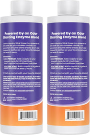 Lume Laundry Stink Eraser - Detergent Booster & Sink Soak - Eliminates Body Odor In Clothes - Odor Blasting Enzyme Blend - Makes Your Detergent Work Better - Free And Clear - 8 fluid ounces (2 Pack)