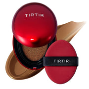 TIRTIR Mask Fit Red Cushion Foundation | Full coverage, Weightless, Skin fit, Satin Glow Finish, Korean Makeup, beauty, Tattoo cover up, Buildable (#29N Natural Beige, 0.63 Fl Oz)