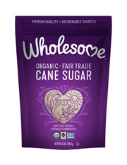 Wholesome Sweeteners 10-Pound Organic Cane Sugar, Fair Trade, Non GMO, Gluten Free, Pure & Vegan, for Baking and Sweetening