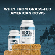 Transparent Labs Grass-Fed Whey Protein Isolate - Naturally Flavored, Gluten Free Whey Protein Powder with 28g of Protein per Serving & 9 Amino Acids - 30 Servings, Unflavored