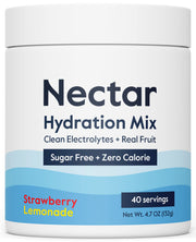 Nectar Hydration Packets - Electrolytes Powder Packets - Sugar Free & 0 Calorie - Organic Fruit Liquid Daily IV Hydrate Packets for Dehydration Relief and Rehydration (Variety 30 Pack)