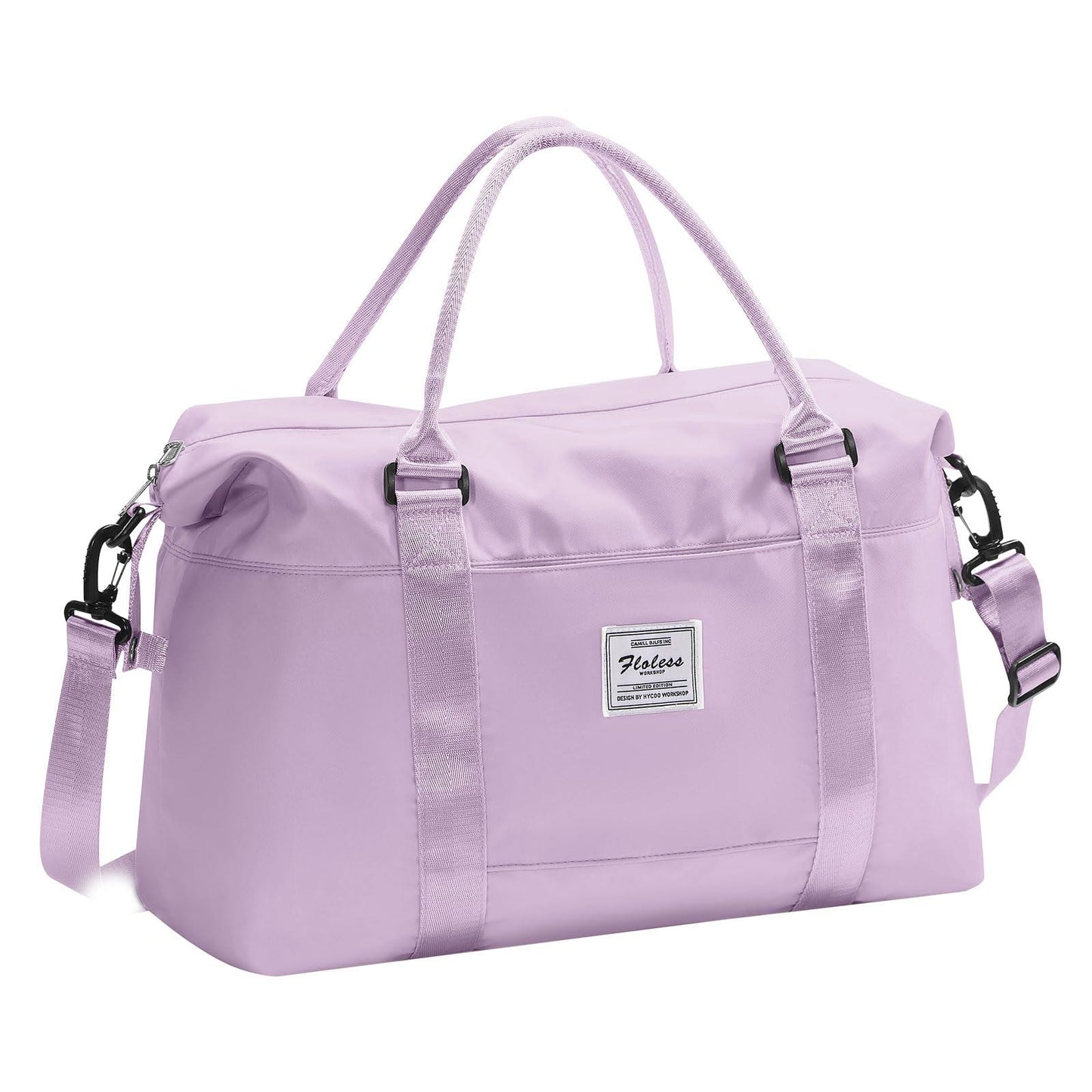 Sport Travel Duffle Bag Large Gym Tote Bag for Women, Weekender Carry on Bag for Airplane, Ladies Beach Overnight Bag Waterproof Luggage Bag with Wet Pocket