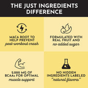 Pre-Workout Tropical Paradise | 30 Servings | Made with Real Food Ingredients | Gluten-Free | No Artificial Sweeteners or Preservatives | Supports Energy and Endurance