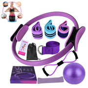 Pilates Essentials Kit for Women,Better Me Pilates Kit,Pilates Rings Booty Bands Yoga Ball,Yoga Sets for Women - Complete Set of 11 Accessories,Pilates Equipment for Home Workouts