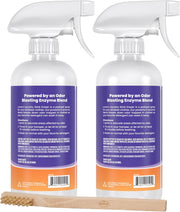 Lume Laundry Stink Eraser - Pretreat Spray & Laundry Brush - Eliminates Body Odor In Clothes - Odor Blasting Enzyme Blend - Makes Your Detergent Work Better - Free And Clear - 16 fluid ounces