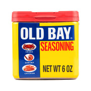 OLD BAY Seasoning, Classic Seafood, Non GMO, Gluten Free, Unique Blend of 18 Herbs & Spices for Shrimp, Crab Dip, Seafood & More, 6 oz