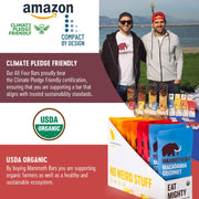 Mammoth Bar Variety Pack – 10 Organic Protein Bars – Prebiotic • Paleo • Gluten Free • Egg Protein • GMO Free • Raw • Premium Nuts