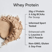 Sports Research Whey Protein Isolate - Sports Nutrition Protein Powder 25g per Scoop - 2lb Bag Whey Protein - Dutch Chocolate Bulk Protein Powder, 25 Servings