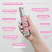 SIMPLY SMOOTH Magic Potion Blowout Serum – Keratin-Infused, Heat-Activated Styling Serum for Frizz-Free, Bouncy Blowouts | Adds Volume, Shine, and 450°F Heat Protection (1.69 oz)