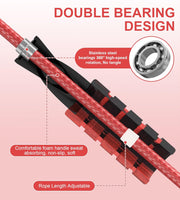 Jump Rope for Women Men, Fitness Jumprope for Women Workout, Adjustable Adult Exercise Skipping Rope