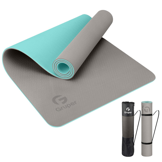 Yoga Mat Non Slip, Eco Friendly Fitness Exercise Mat with Carrying Strap,Pro Yoga Mats for Women,Workout Mats for Home, Pilates and Floor Exercises