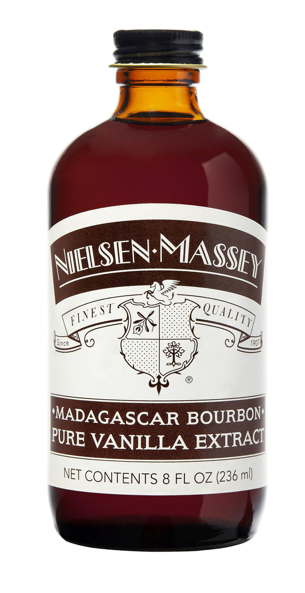 Nielsen-Massey Madagascar Bourbon Pure Vanilla Extract for Baking and Cooking, 4 Ounce Bottle