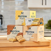 Myprotein Protein Bars, Crispy Protein Wafers, 15g High Protein Snacks, Box of 10 Chocolate Wafers Packs, Milk & Whey Protein Isolate, Light & Crunchy