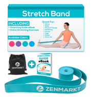 Zenmarkt Ballet Stretch Bands for Flexibility and Strength - Stretch Bands Ideal to Have as Dance Equipment in Every Competition - Suitable for Gymnastics, Cheerleading, and Pilates Training