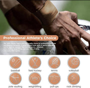 OK TAPE 4 Rolls Athletic Tape, Sports Tape for Injuries, Rigid, Easy Tear Medical Tape, Wrist Tape, No Sticky Residue | Secure Ankle, Finger, Knee- 1.5inch x 15yards (Purple)