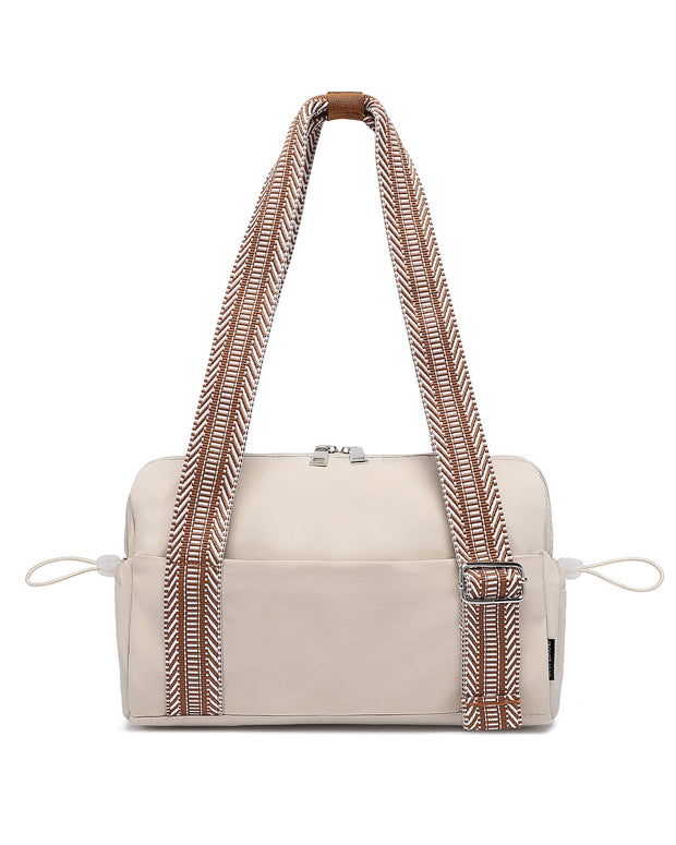 Small Gym Bag for Women Mini Duffle Bag with Wet Compartment, Lightweight Waterproof Cute Tote for Girls Workout Sport Travel, Black