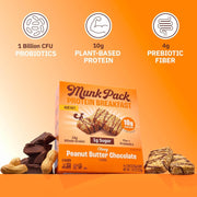 Munk Pack Sampler Pack Probiotic Protein Snack Bars Stocking Stuffers | 10g Plant Protein, 1g Sugar, 6g Fiber |Diabetic-Friendly Ideal Breakfast Bars - On-the-Go Snacks, Gluten-Free, Non-GMO | 5 Count