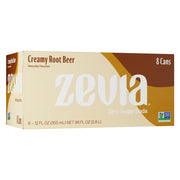 Zevia Zero Sugar Soda, Salted Caramel, 12 oz Cans (6-Pack) – Caffeine Free, Naturally Sweetened, No Calorie Soda - Non-GMO Project Verified, Gluten-Free, Vegan