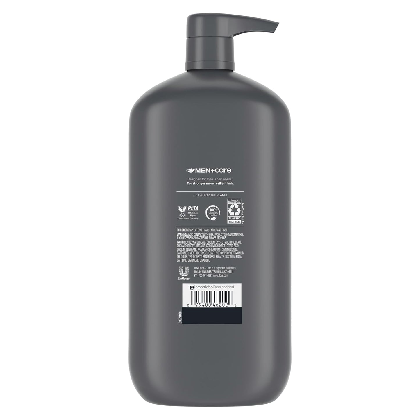 Dove Men+Care 2 in 1 Shampoo and Conditioner Fresh & Clean for Clean Hair Shampoo and Conditioner for Stronger, Healthy Hair Everyday 31 oz (Pack of 2)