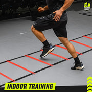 Teenitor Agility Ladder Speed Ladder Training Ladder for Soccer, Speed, Football Fitness Feet Training Carry Bag Agility Training Equipment 13 rungs, 23 feet