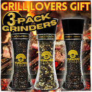 Yupanqui Black Pepper Collection FOR GRILLING - Black Pepper Gift 3-Pack